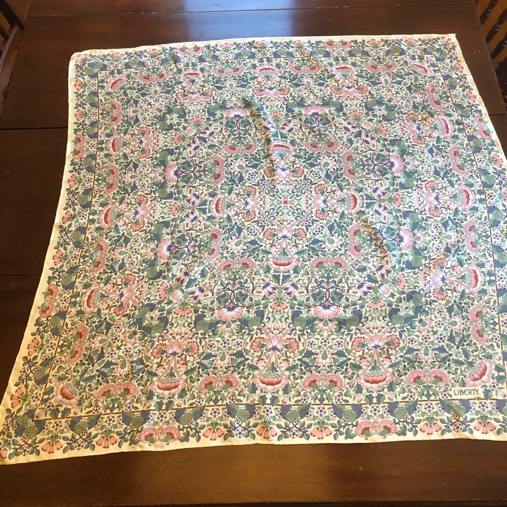 Liberty silk scarf